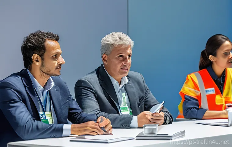 교통안전관리사 시험 난이도 분석 - **Prompt 2: Professional Traffic Management in an Urban Center**
    "A diverse team of traffic safe...