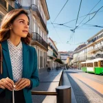 Home 10 교통직 실습과 자격증의 연관성 - **Prompt 1: Urban Mobility Expert Observing a Smart City Scene**
"A wide-angle shot of a thought...