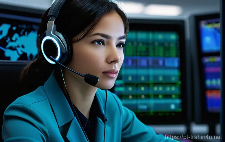 교통직 실습 준비를 위한 팁 - **Prompt 1: Focused Air Traffic Controller in a High-Tech Center**
"A professional, determined f...