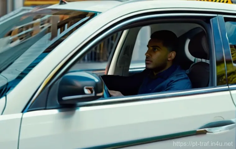 교통 자격증 실기시험 팁 - **Prompt:** A female driving student, around 20-25 years old, wearing comfortable jeans and a t-shir...