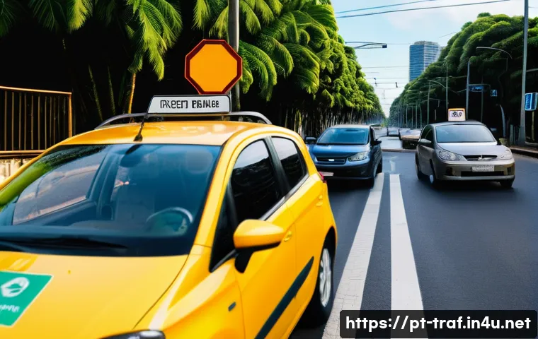 교통안전관리사 실기시험 대비 전략 - A detailed scene of a Brazilian practical driving test in an urban setting, featuring a young adult ...