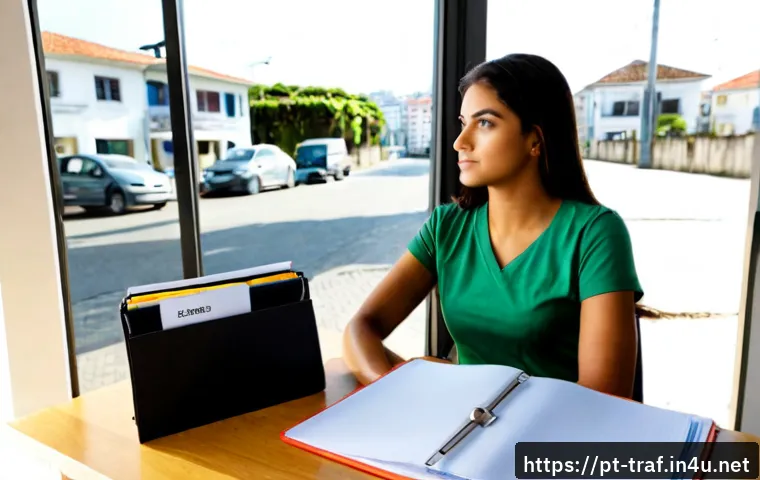 교통직 진로 고민 해결법 - Photorealistic career guidance scene in Brazil, a thoughtful young adult in smart casual clothing se...